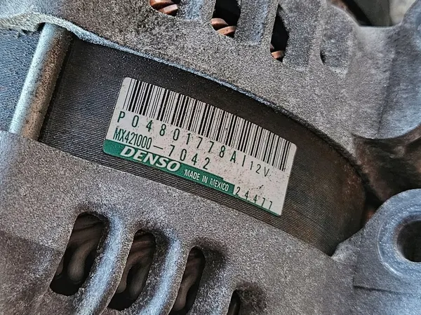 2018 Dodge Charger Alternator 04801778AI image 6