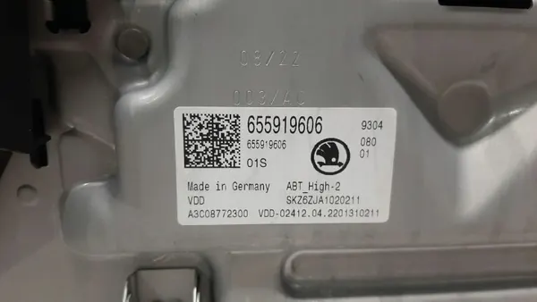 Écran de navigation Skoda Kamiq OEM 655919606 image 3