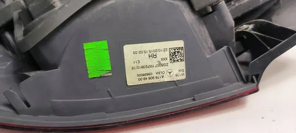 Luz trasera derecha Mercedes Clase A W176 LED A1769064900 image 8