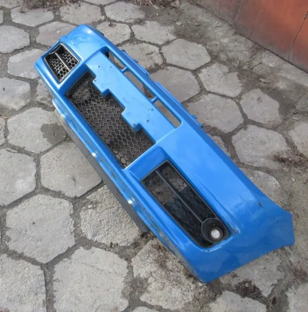 Paraurti anteriore Fiat Punto II 2003-2010 Blu OEM 735361568 image 2