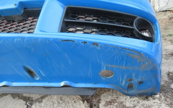 Paraurti anteriore Fiat Punto II 2003-2010 Blu OEM 735361568 image 8