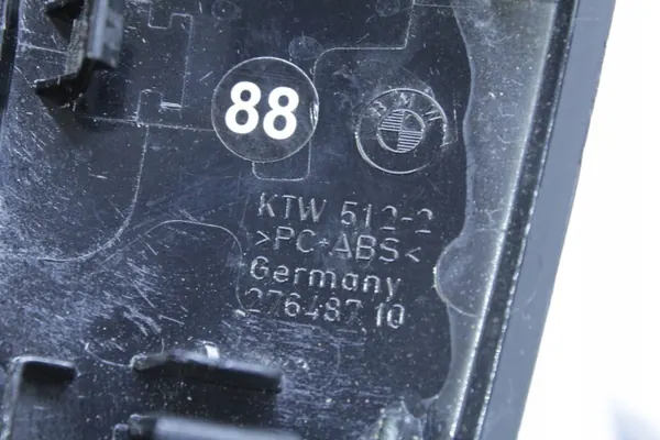 Painel da Porta Esquerdo Preto Piano OEM 7275487 BMW image 4
