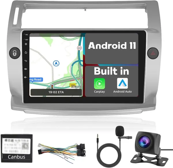 OEM 5267182 Android 9" CarPlay Radio för Citroen C4 image 2