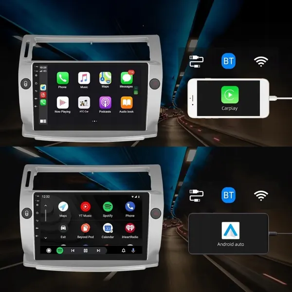 OEM 5267182 Android 9" CarPlay Radio för Citroen C4 image 3