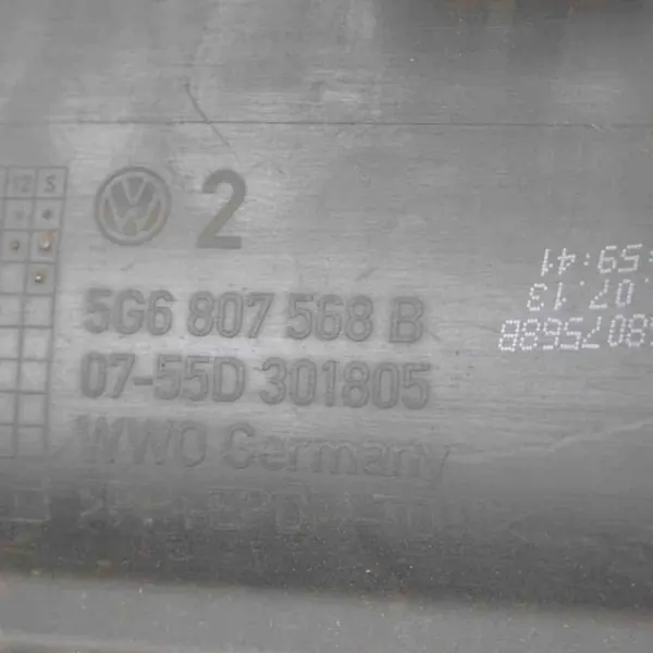 Bakre stötfångardiffusor VW GOLF VII 5G6807568B image 3