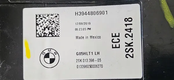 Lámpara LED trasera izquierda BMW X5 G05 image 3