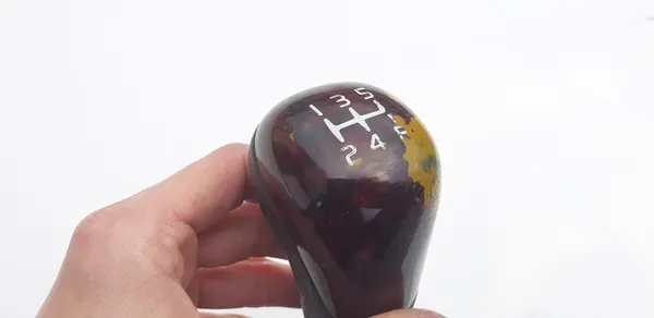 Volvo S40 V40 manopla de câmbio de madeira manual 5 marchas KD4777 image 3