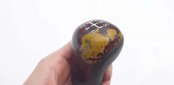 Volvo S40 V40 manopla de câmbio de madeira manual 5 marchas KD4777 image 4