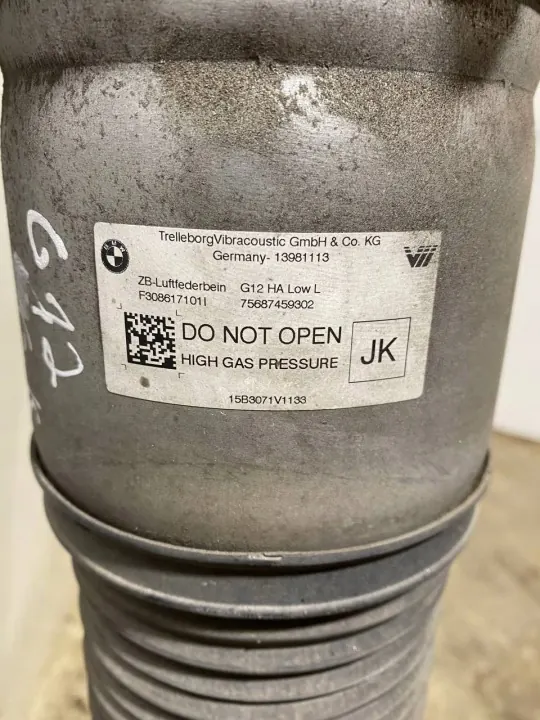 Luchtvering OEM 75687459302 voor BMW 7 2016 links achter image 7