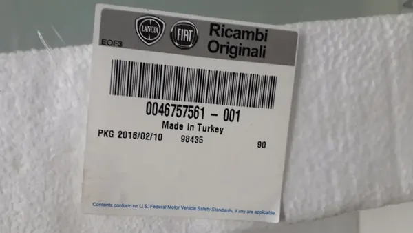 Fiat Doblo linke hintere Schiebetürscheibe OEM TOM0726 image 6