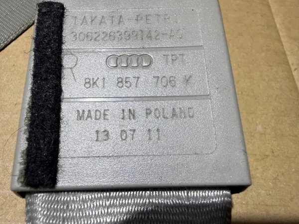 Audi A4 B8 PAS Säkerhet Höger Fram OEM 8K1857706K image 6