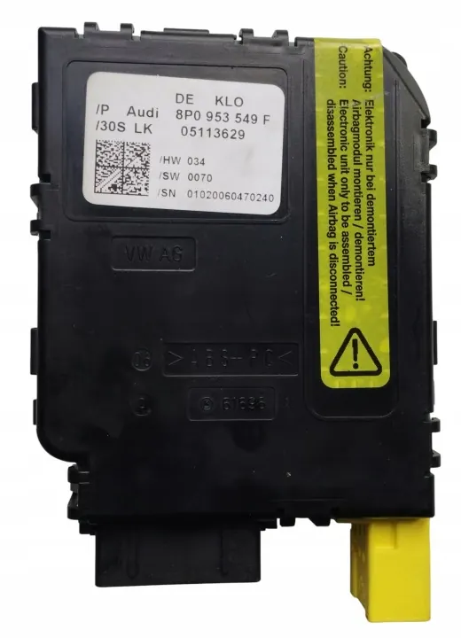 Módulo Sensor Ângulo Direção OEM 8P0953549F para Audi A3 8P image 2