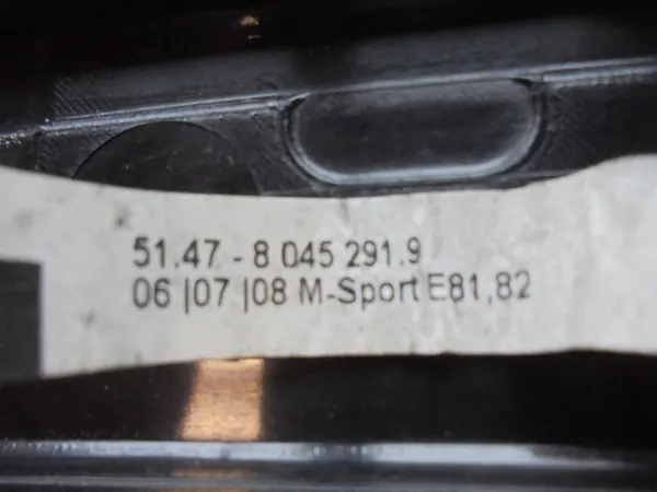 BMW OE 51478045291 Voorkant Drempelcover L image 3
