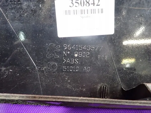 PEUGEOT 206 KOMBI 02-09 SPOILER TRASEIRO image 5