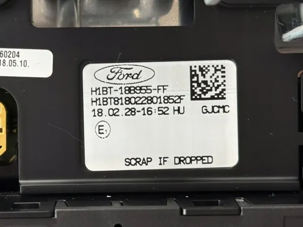 Ford Fiesta MK8 2018 Radio-Display OEM H1BT-18B955-FF image 5