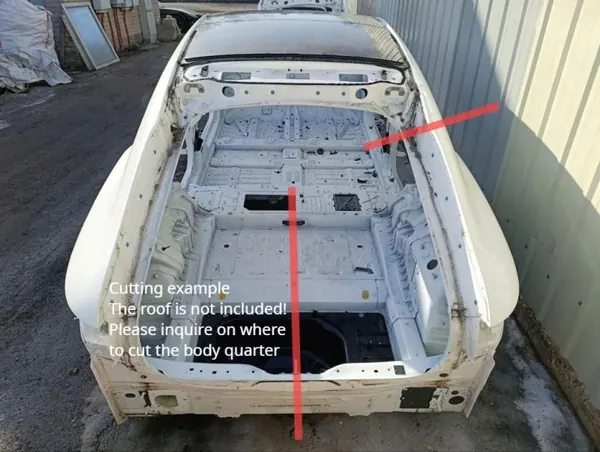 Aleta trasera derecha Mercedes-Benz EQS 2022 OEM 294419 image 2