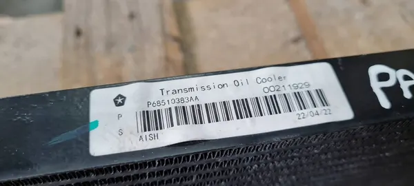 Chrysler Pacifica 2022 Radiador de Óleo Automático 3.6 MOPAR 68510383AA image 5