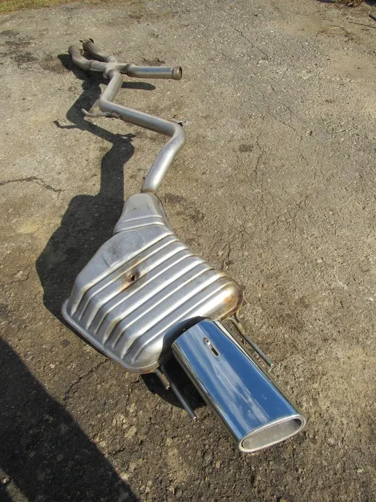 Exhaust Muffler Mercedes-Benz CL C216 A2164910400 image 5