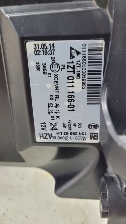 Opel Insignia A 1 Lift Xenon Ajovalot Vasemmalla 13426663 image 6