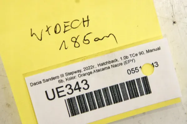 Begagnad Dacia katalysator OEM 208021717R image 9