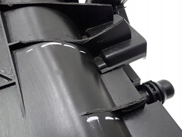 KOMPLET CHŁODNIC WODY KLIMATYZACJI WENTYLATOR TESLA Y 258KW 2022R image 9