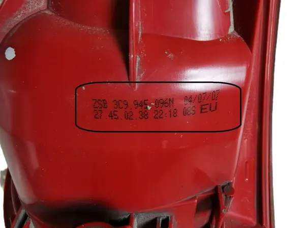 Luz trasera derecha Volkswagen Passat B6 Sedan Original image 6