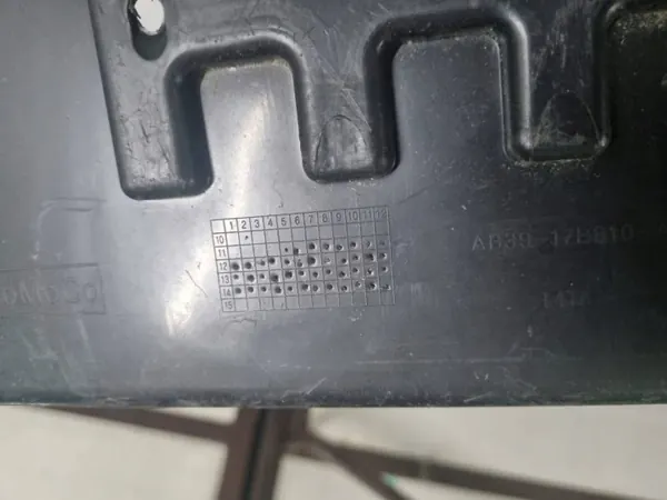 Ford Ranger V 11-22 Bakre Stötfångare Stegskydd OEM AB3917B810AA image 4
