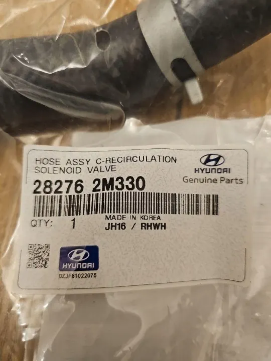 EGR Recirkulationsrör OEM 282762M330 för Hyundai 1.6 image 3