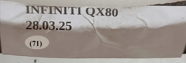 Infiniti QX80 luftfjädring reservoar OEM 52240-1LA0C image 6