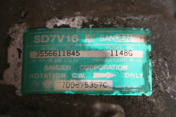 Compressore AC RENAULT 7700875357 Sanden image 2