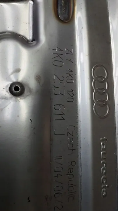 Audi A7 4K 3.0 TFSI Pakoputken vaimentin OEM 4K0253181AR image 7