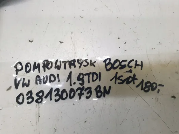 Bomba de inyección usada OEM 038130073BN VW Audi 1.9 TDI image 5