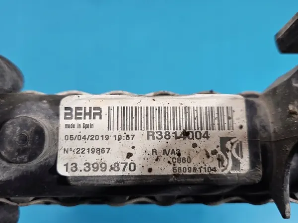 Radiateur d'eau OEM 13399870 pour Opel Corsa E 1.4 16V image 3