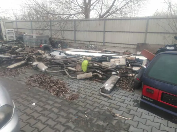 Saab 9-3 II 2.2 TiD Midden- en Einddemper OEM 12789692 12789691 image 9