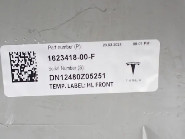 Panoramadak frame Tesla Y OEM 1623418-00-F image 3