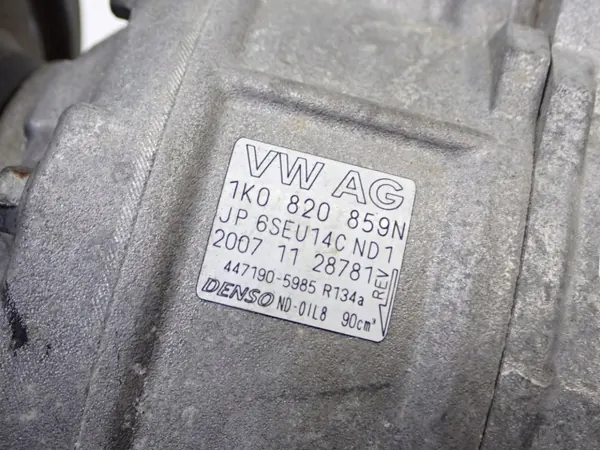 Compresor AC OEM 1K0820859N para VW Golf V image 4