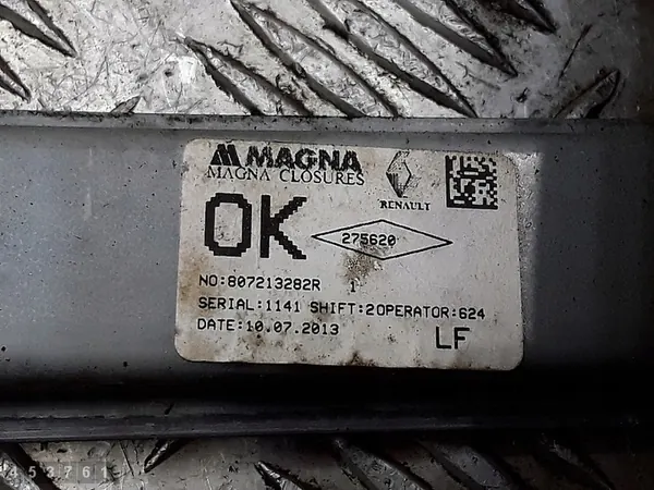 Raamregelaar Dacia Sandero 2014 807213282r image 3