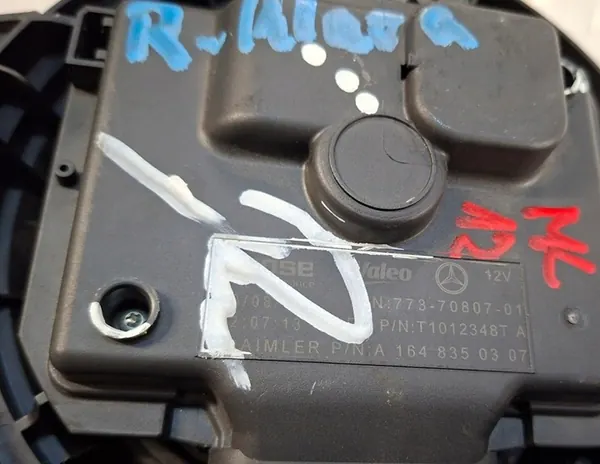 MERCEDES R-KL W251 06r Ventilador A1648350307 image 3