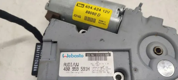 Moteur de toit ouvrant Audi A6 OEM 4B0959591H Occasion image 4