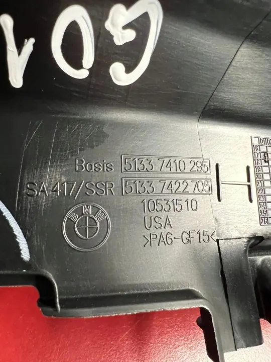 BMW X3 G01 Heckscheibenleiste OEM 51337410295 image 3