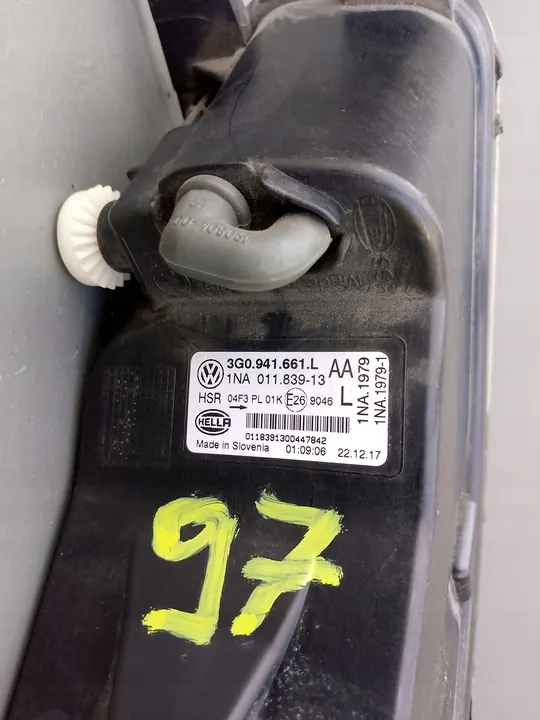 VOLKSWAGEN PASSAT (B8) 2014- FAROL ANTI NEBLINA ESQUERDO 3G0941661L image 10