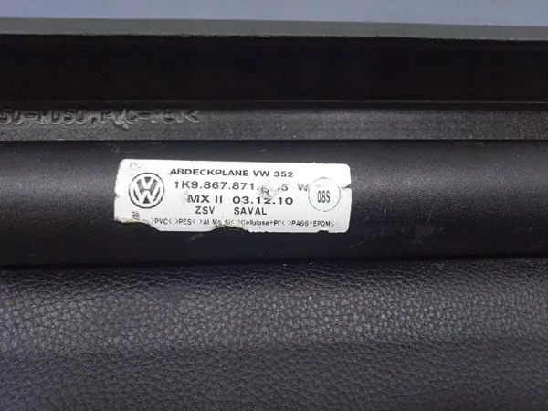 VW Golf 6 Caravana Rolô Porta-Bagagens OEM 1K9867871B image 7