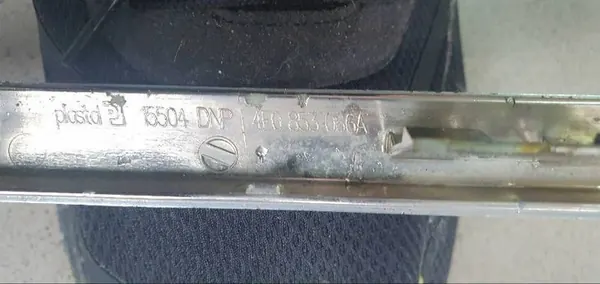 Krominen puskurin lista Audi A6 C6 04-08 image 4