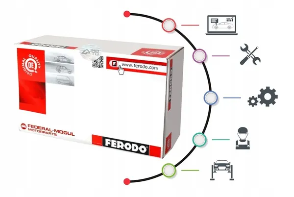 Ferodo FDB1425 Juego de Pastillas de Frenos, Frenos de Disco image 8