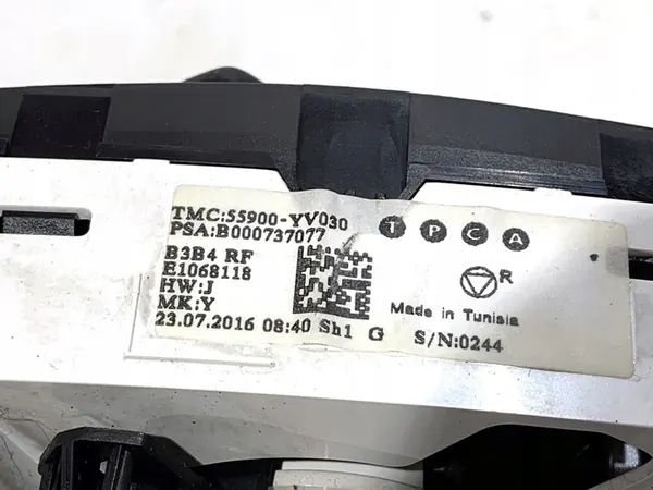 Toyota Aygo II Klimasteuerungspanel 55900-YV030 image 4