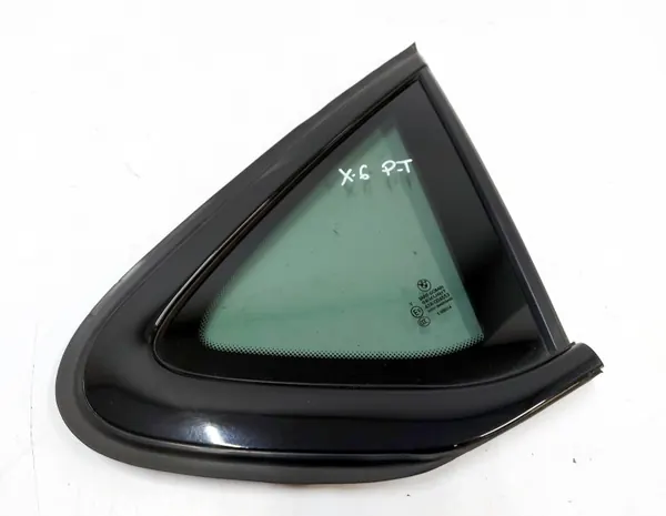 Carrosserieglas BMW X6 F16 rechts achter zwart glans M-Pakket image 2