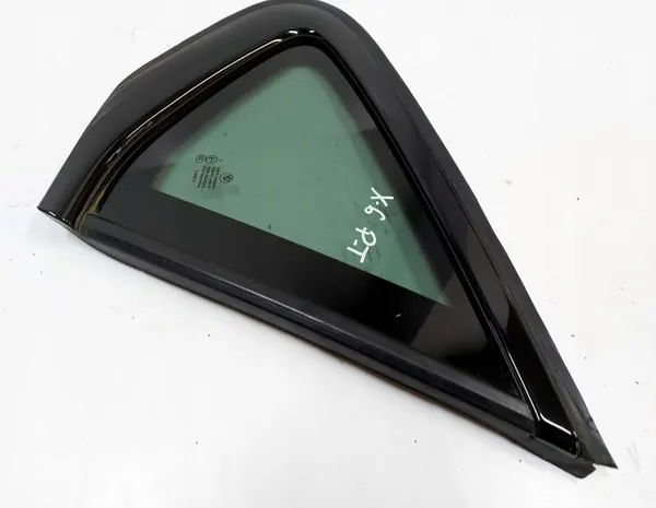Carrosserieglas BMW X6 F16 rechts achter zwart glans M-Pakket image 3
