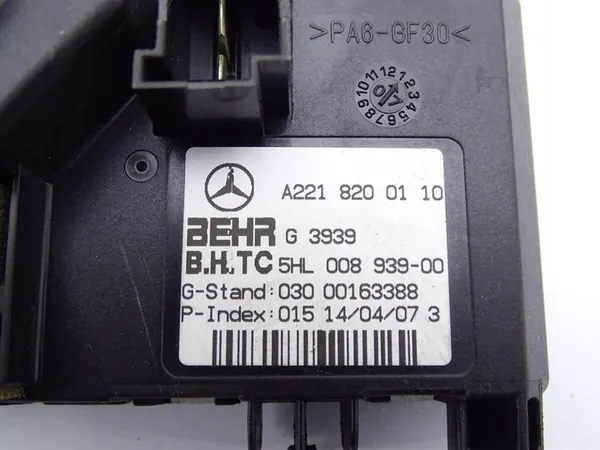 MERCEDES S-Klasse W221 05-13 Resistor A2218200110 image 3