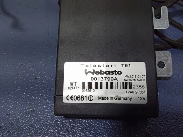 Kit Webasto VW Golf VI 1.4 OEM Ambit-801656-01 image 4