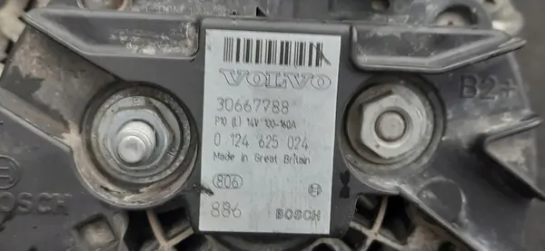 Vaihtovirtageneraattori Volvo 2.4D XC90 OE 30667788 image 4